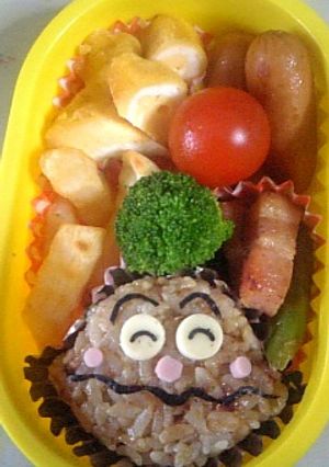 カレーパンマン☆簡単キャラ弁-レシピのメイン写真