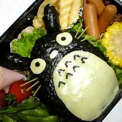 รูปของ となりのトトロ☆簡単キャラ弁