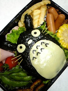 となりのトトロ☆簡単キャラ弁-レシピのメイン写真