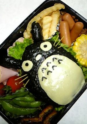 となりのトトロ☆簡単キャラ弁-レシピのメイン写真