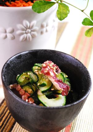 ✿酢っぱすぎないタコときゅうりの酢の物✿-レシピのメイン写真