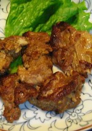豚肉の味噌入り丸め焼き-レシピのメイン写真