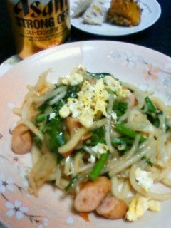 ヘルシー♪もやしうどん-レシピのメイン写真