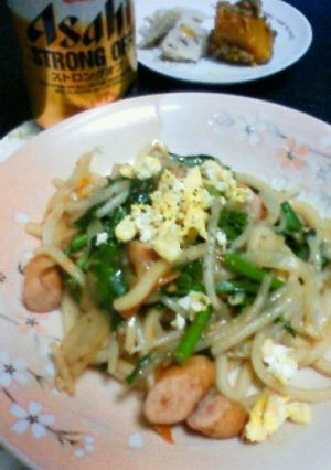 ヘルシー♪もやしうどん-レシピのメイン写真