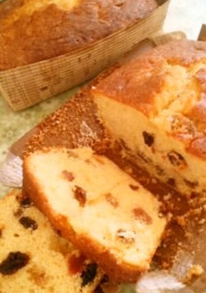 洋酒漬けフルーツのパウンドケーキ-レシピのメイン写真