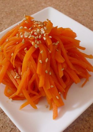 お弁当にも☆にんじんのケチャップきんぴら-レシピのメイン写真