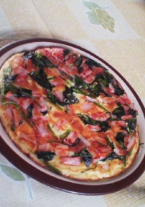 キッシュ風ホットケーキ☆-レシピのメイン写真