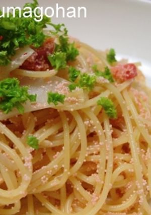 安心味！たらこのパスタ-レシピのメイン写真
