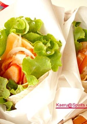 お手軽!チリチキンラップ-レシピのメイン写真