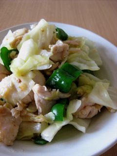 鶏むね肉とキャベツの塩炒め-レシピのメイン写真