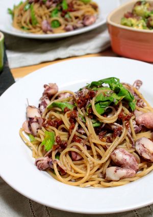自家製 ドライトマトとホタルイカのパスタ-レシピのメイン写真