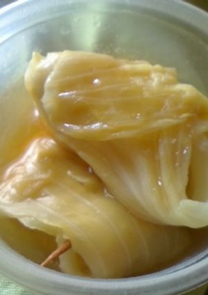 高野豆腐のﾛｰﾙｷｬﾍﾞﾂ風☆-レシピのメイン写真