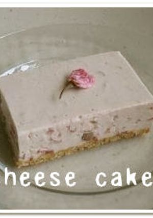 ✿あんこで和風レアチーズケーキ✿-レシピのメイン写真