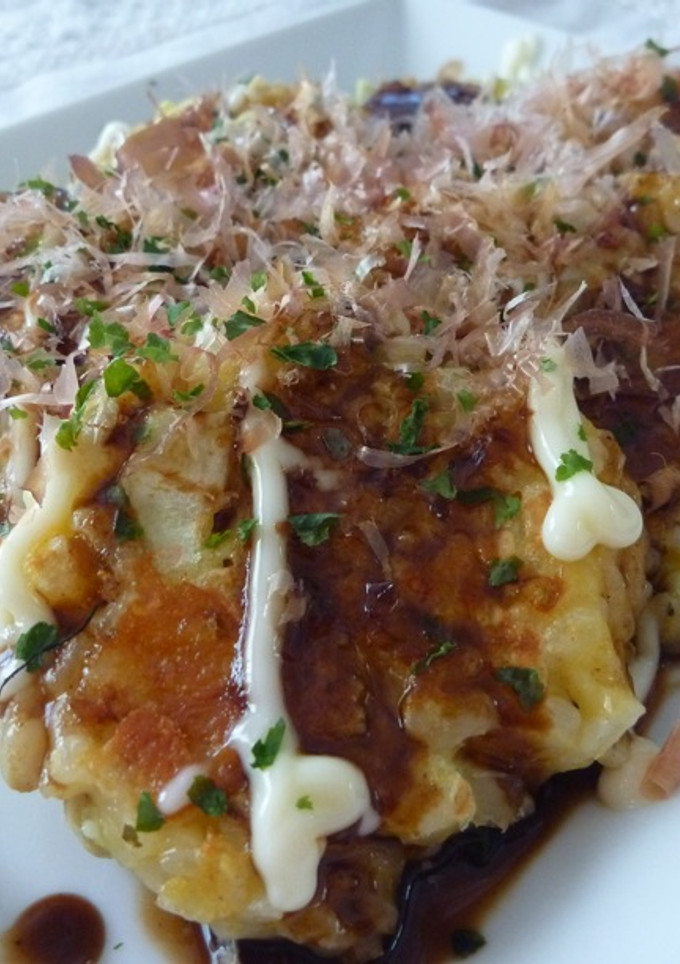 ☆簡単っ！残りご飯で♡お好み焼き風☆-レシピのメイン写真