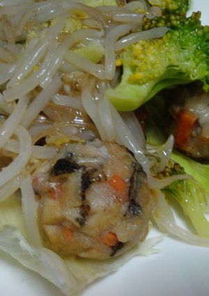 はたはたの蒸し団子のあんかけ♪♪-レシピのメイン写真