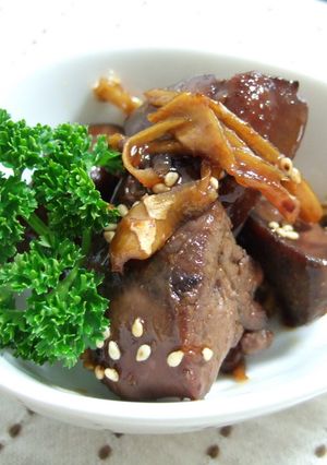 鶏レバーの生姜煮-レシピのメイン写真