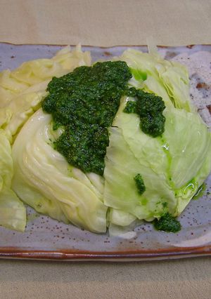パセリで作るジェノベーゼソース-レシピのメイン写真