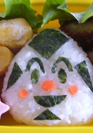 ✿キャラ弁✿とっても簡単♪おむすびマン-レシピのメイン写真
