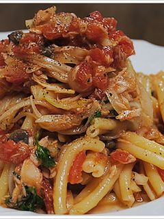 ツナと新たまねぎの冷製パスタ-レシピのメイン写真