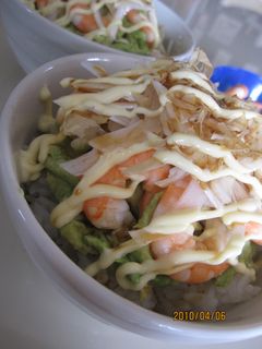 ☆エビ&アボカドのサラダ丼☆-レシピのメイン写真