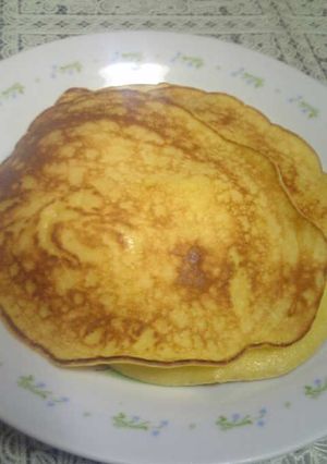 超簡単！もっちもちパンケーキ♪-レシピのメイン写真