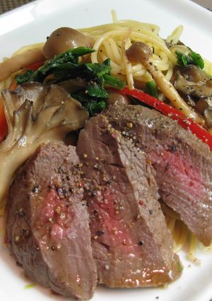 きのことビーフのごちそうパスタ☆-レシピのメイン写真