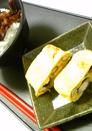 【黒豆その１】だしタマゴまきまき～♪-レシピのメイン写真