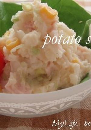 我が家のポテトサラダ-レシピのメイン写真