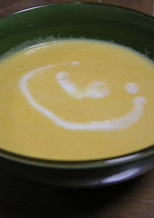 にんじんだけで★ふんわりクリームスープ-レシピのメイン写真