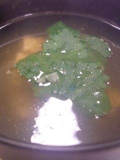 とろろ昆布とお豆腐のお吸い物♪-レシピのメイン写真