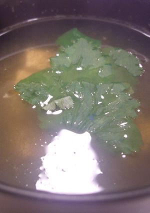 とろろ昆布とお豆腐のお吸い物♪-レシピのメイン写真