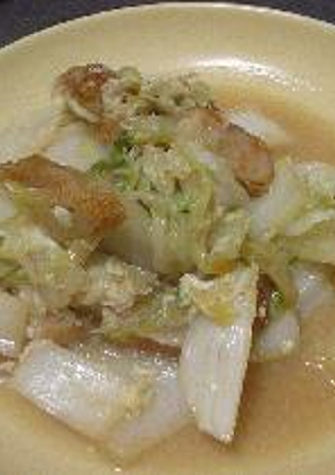 田舎風　白菜の卵とじ煮-レシピのメイン写真