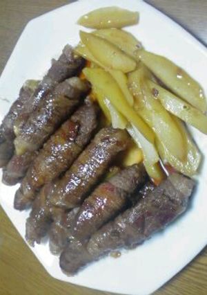 簡単激ウマ!!!牛肉巻き♪-レシピのメイン写真