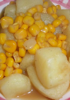ジャガイモとコーンの洋風煮-レシピのメイン写真