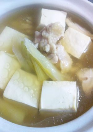 祖母の味！鶏肉と豆腐煮込み-レシピのメイン写真