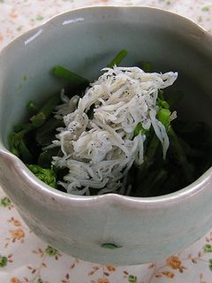 菜の花のしらす和え-レシピのメイン写真