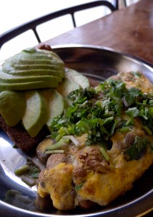 簡単♪納豆オムレツ-レシピのメイン写真