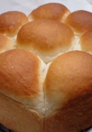 自家製甘酒で☆お花の形のちぎりパン☆-レシピのメイン写真