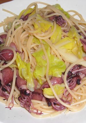 ホタルイカとキャベツのぺペロンチーノ-レシピのメイン写真