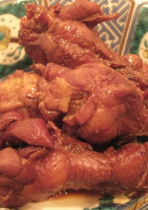 節約!鶏手羽元の黒酢煮-レシピのメイン写真