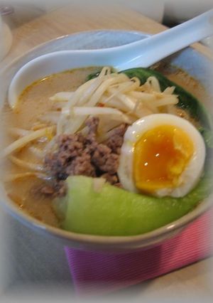 ♡豆乳坦々麺♡　もやしたっぷり♪-レシピのメイン写真