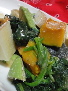 アボカドと温野菜のごろごろサラダ☆-レシピのメイン写真