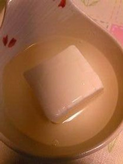 鍋いらずの簡単湯豆腐♪-レシピのメイン写真