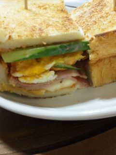 お手軽サンドイッチ-レシピのメイン写真