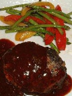 ハンバーグ-レシピのメイン写真