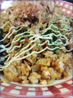 簡単☆焼きそばソース炒飯-レシピのメイン写真