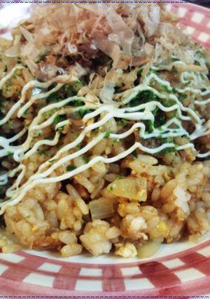 簡単☆焼きそばソース炒飯-レシピのメイン写真