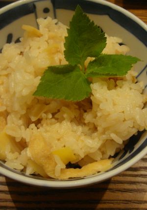 旬が香る!たけのこご飯-レシピのメイン写真