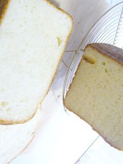 HB☆しっとりふわふわ米粉いり食パン-レシピのメイン写真