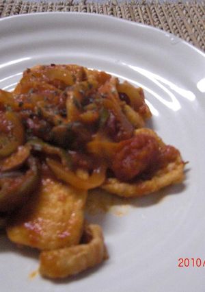鶏ムネ肉のトマト煮-レシピのメイン写真